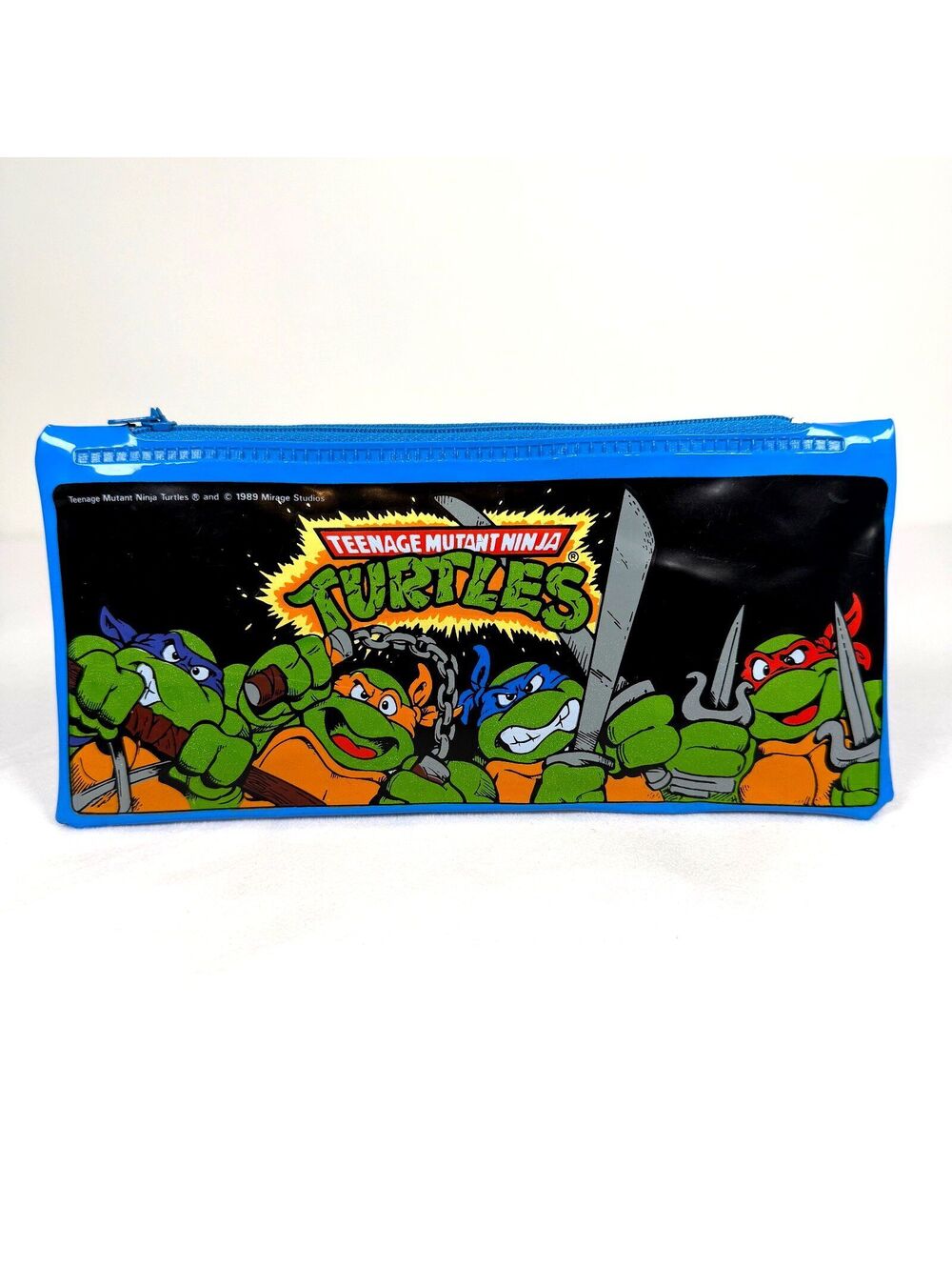 1989 Teenage Mutant Ninja Turtles (TMNT) Pencil Bag